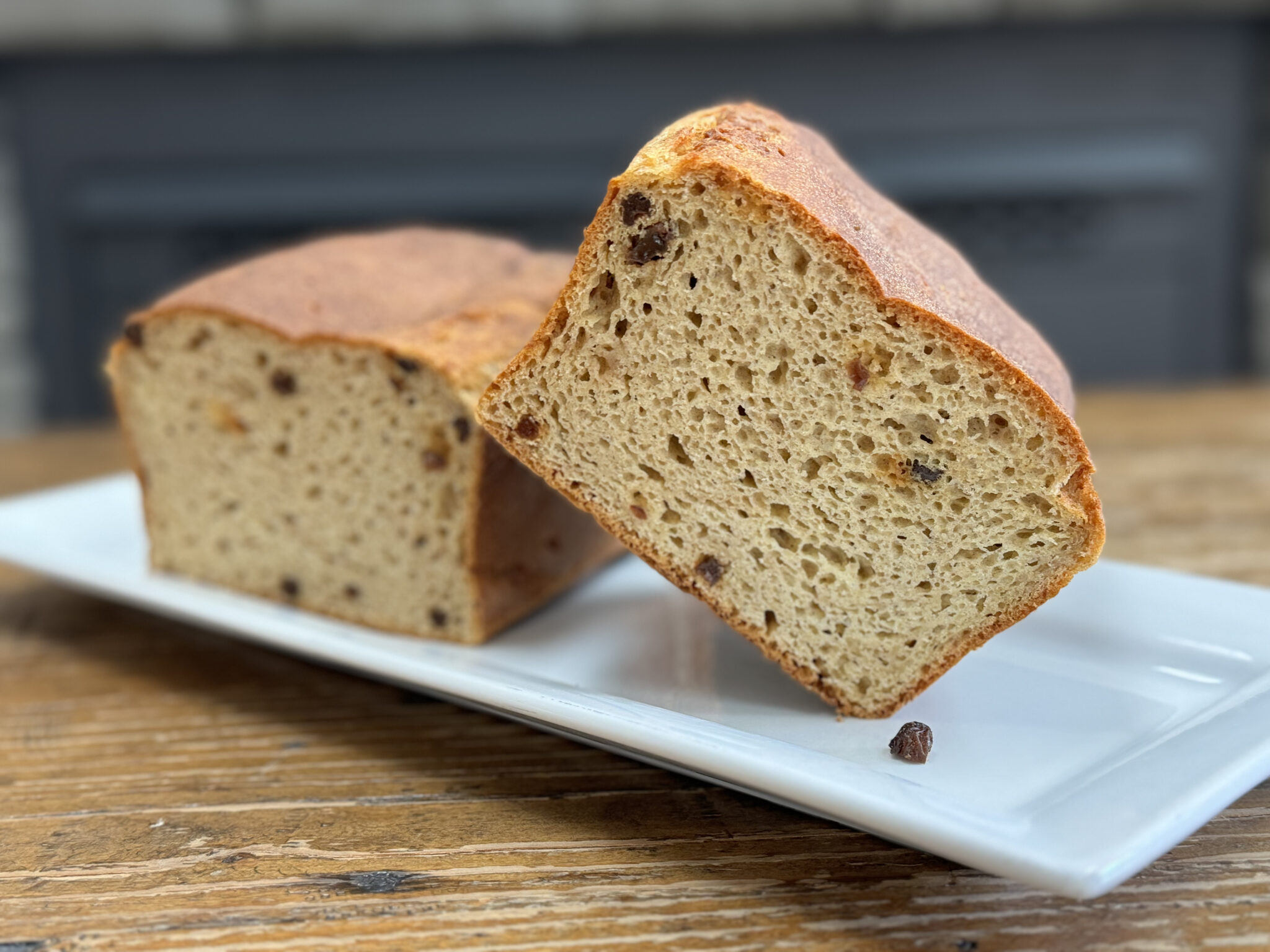 RUSTIC RAISIN BREAD