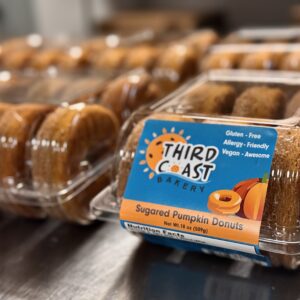 6-Pack Sugared Pumpkin Donuts