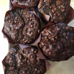 Double Chocolate Chunk Muffin